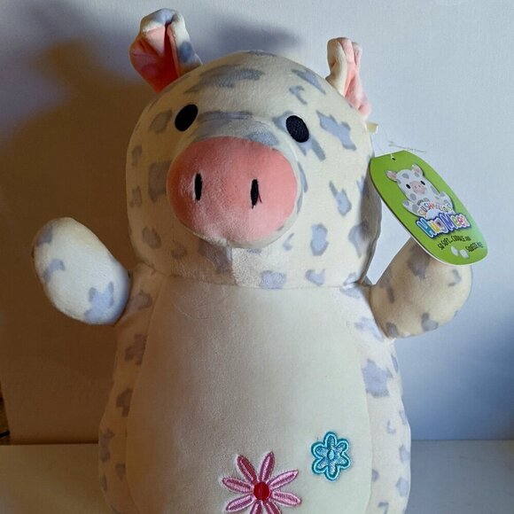 NWT 14" Reese Pig Hug Mees Squishmallows Farm Squad Plush Easter Spring Gift NEW - Picture 1 of 8